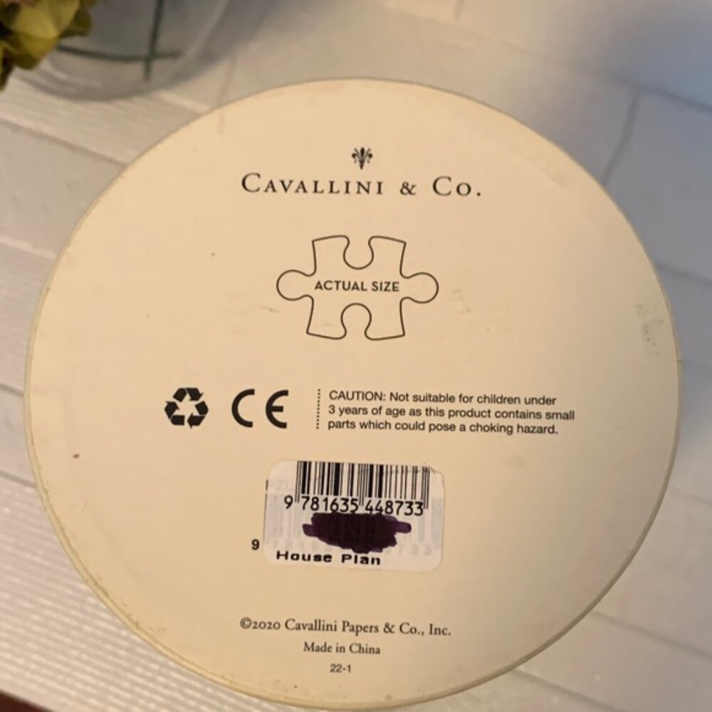 Cavallini &amp; Co. Vintage House Plants Puzzle - Green - Picture 5 of 9